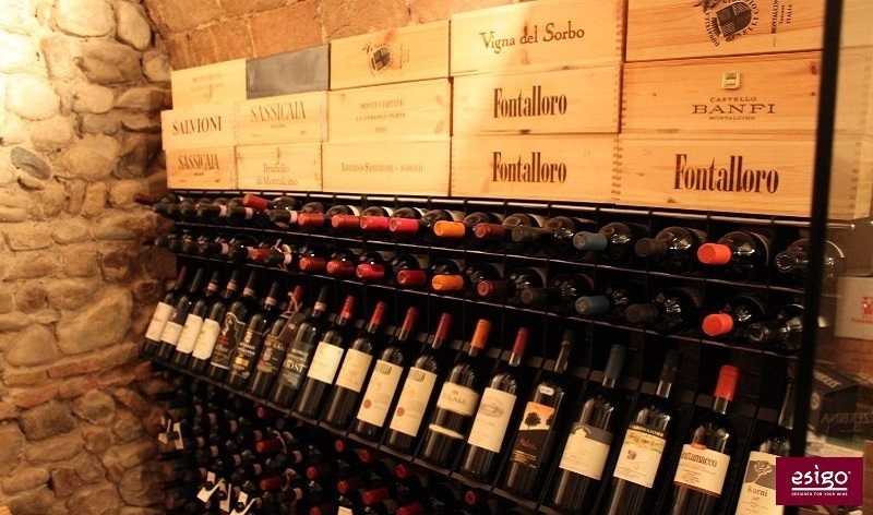 Portabottiglie Esigo per produttori di vino