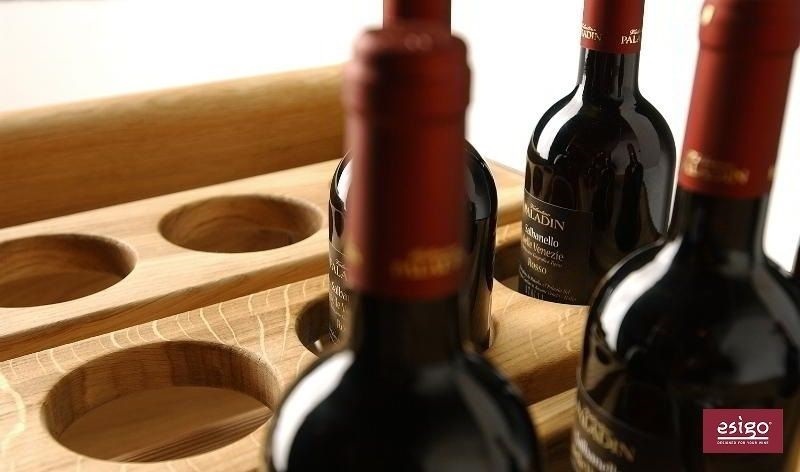 Espositore portabottiglie vino in legno Esigo 1 Classic