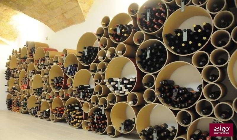 Espositore vini esigo 8 Espositori per vino