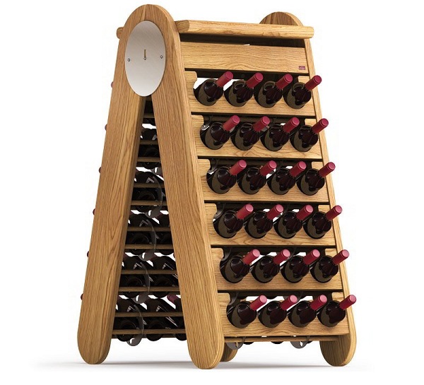 Porta vino in legno Esigo 3 Classic
