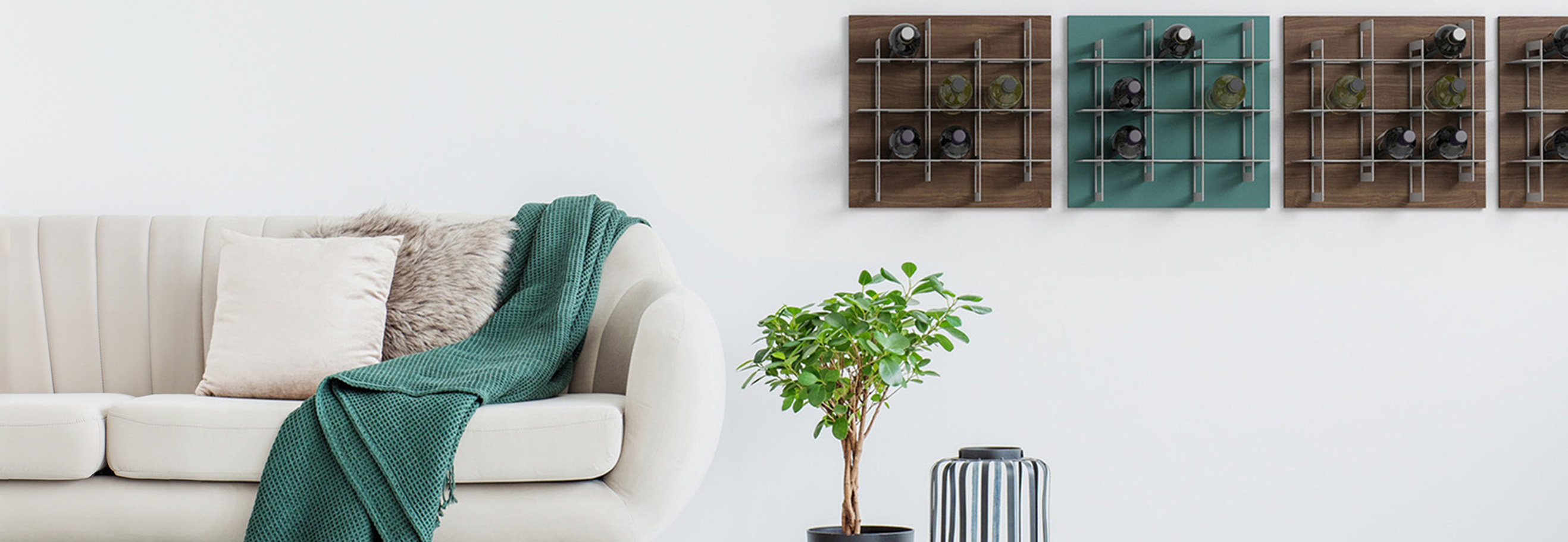 Arredamento per il vino zona living